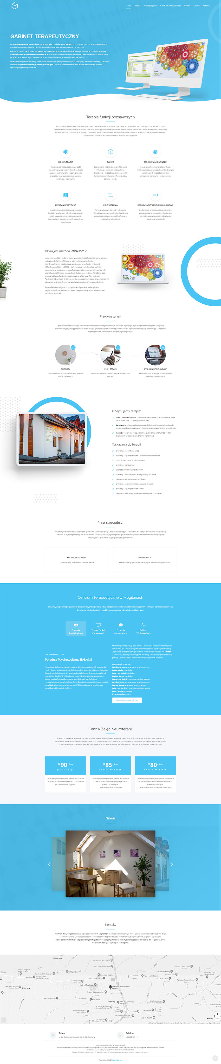 Balans - strona internetowa