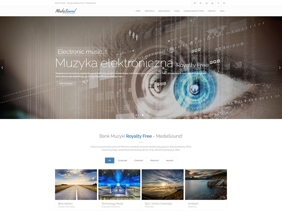 Strony internetowe Kraków - Mediasound