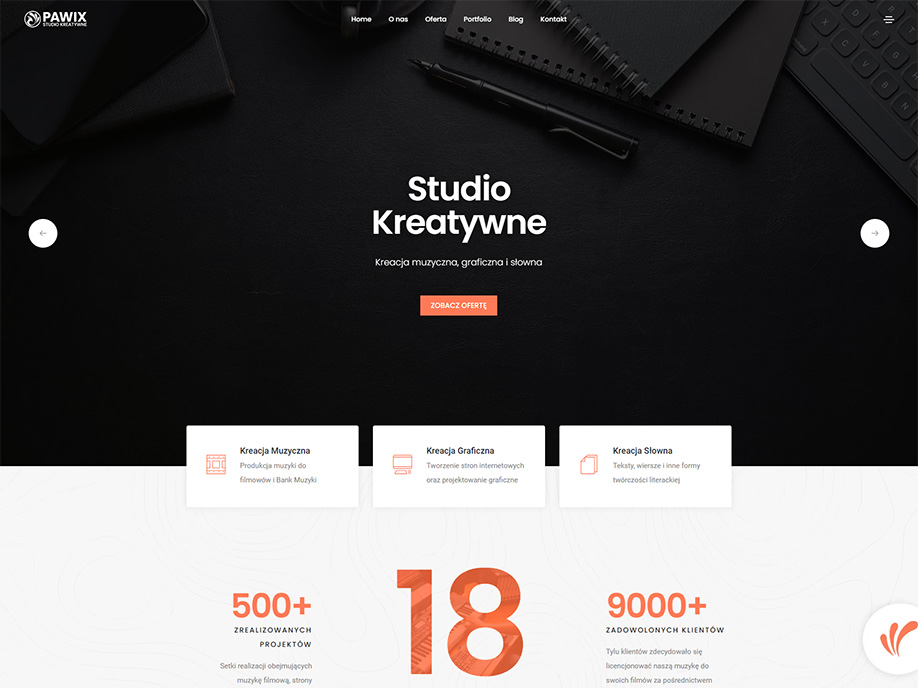 Strony internetowe Kraków - Studio Kreatywne Pawix