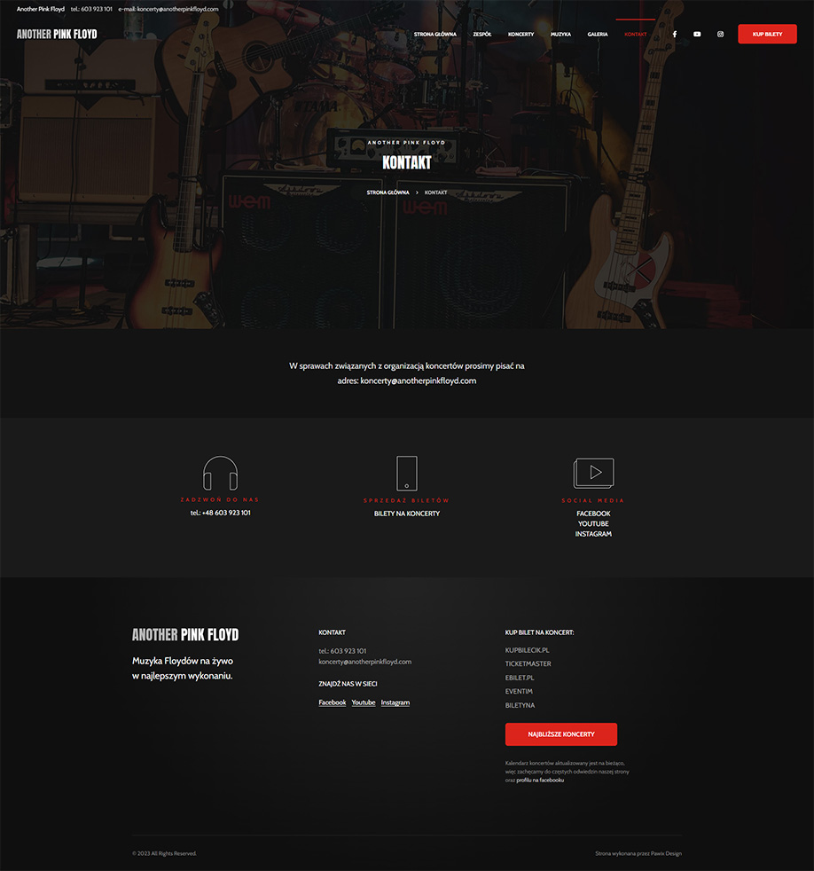 Another Pink Floyd - kontakt