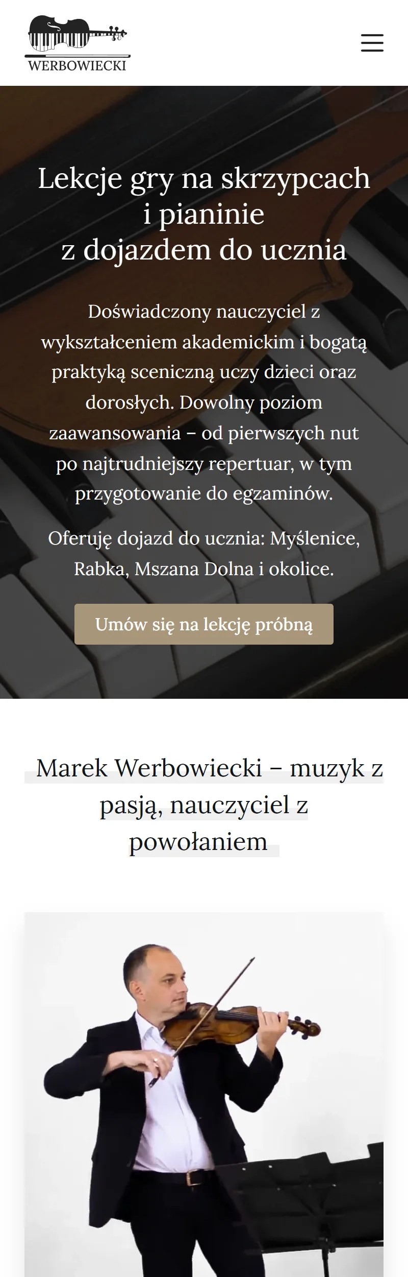 Strona główna serwisu Werbowiecki na telefonie
